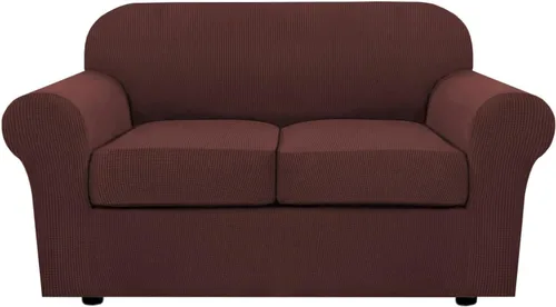 Vista 24 de H.VERSAILTEX Fundas de Sofá Elásticas para Cojines Fundas de Sofá para Muebles de Sala Fundas Protectoras