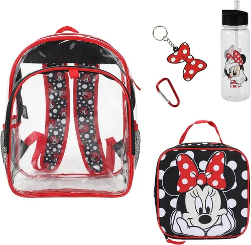 Vista 9 de BIOWORLD Set de Mochila para Niñas Lilo & Stitch (niño pequeño/niño grande) Morado Talla Única