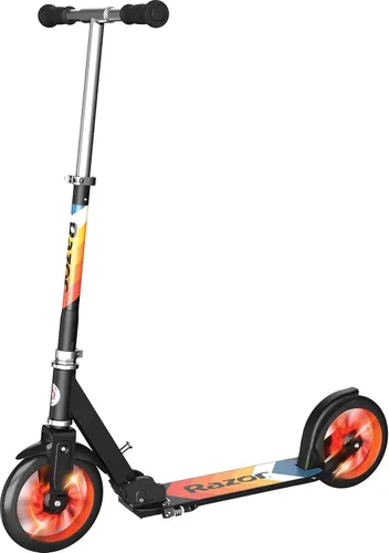 Vista 10 de Razor A5 Lux Kick Scooter for Kids Ages 8+ - 8" Urethane Wheels, Aluminum Frame, Anodized Finish Featuring Bold Colors and Graphics, for Riders up