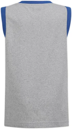 Vista 6 de Paw Patrol Nickelodeon Marshall, Rubble and Chase, paquete de 2 camisetas sin mangas para niños pequeños y pequeños, gris/blanco