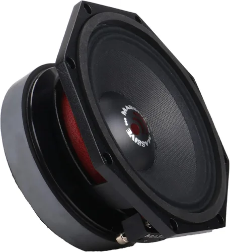 Vista 4 de Massive Audio Altavoz de rango medio MC6R de 6.5" 540W RMS, 8 ohmios, cesta de aluminio fundido, altavoz de alta eficiencia, para DJ, PA