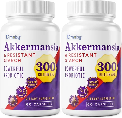 Vista 9 de Akkermansia Suplemento – 300 mil millones de AFU Akkermansia Muciniphila, Akkermansia probiótico para mujeres y hombres, para impulso, digestivo