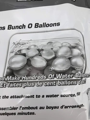 Vista 5 de ZURU Bunch O Balloons. Llena y ata 100 globos de agua en 60 segundos. 8 globos tipo O incluidos en este juego