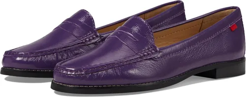 Vista 22 de Mocasines Penny de piel auténtica cómodos sin cordones para mujer