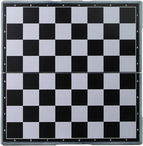 Vista 2 de Mini juego de ajedrez magnético de viaje de 6.5 pulgadas, juego de mesa de ajedrez plegable, juguetes educativos/regalo para adultos y niños