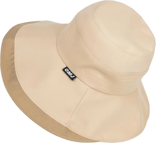 Vista 2 de Sombrero de verano para mujer, de ala ancha, transpirable, protección UV, para senderismo, campamento, jardinería Beige