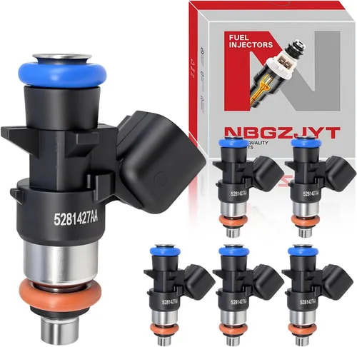 Vista 9 de Juego de 6 inyectores de combustible 5281427AA compatibles con Chrysler Pacifica 2017-2021, Voyager 2020-2021, Ram 1500 2019-2022, Dodge Durango