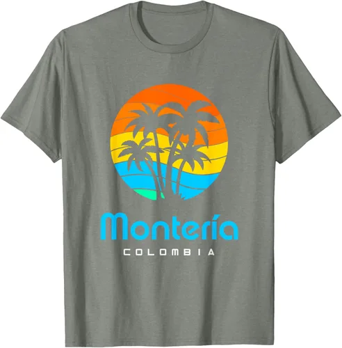 Vista 28 de Camiseta Montería Colombia, Negro