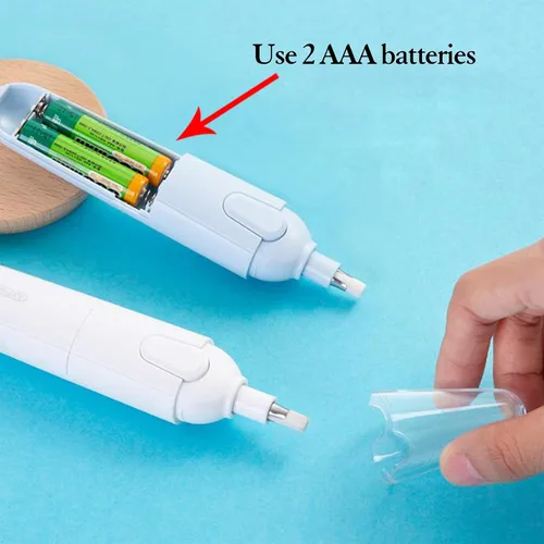 Vista 7 de Borrador eléctrico con 20 borradores eléctricos a pilas para dibujo de artistas, bocetos, dibujos, planos arquitectónicos, artes y manualidades
