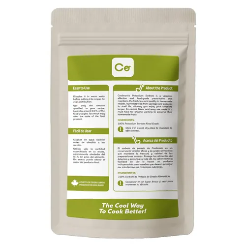 Vista 2 de Coolinario Sorbato de potasio (2 Oz) Conservante de grado alimenticio