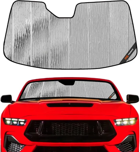 Vista 30 de Pigenius Parasol de parabrisas para Ford Mustang Coupe 2005-2009 - Salvaguarda