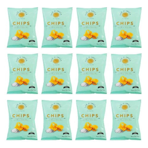 Vista 2 de Sal de Ibiza Salt & Vinegar Potato Chips – 4.4 oz (1-Pack)