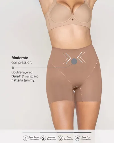 Vista 5 de Leonisa Butt Lifter Shapewear Tummy Control Short Panties for Women with Removable Pads