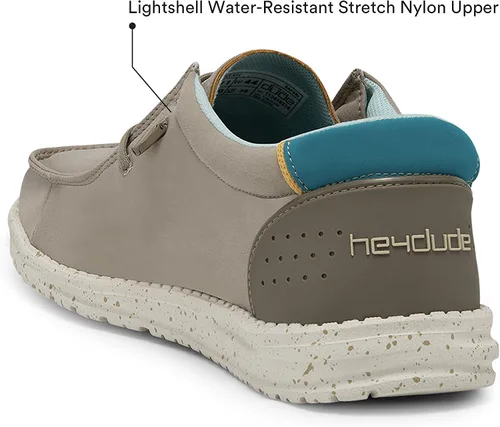 Vista 5 de Hey Dude Wally Adv - Mocasines de hombre con cordones para hombre, cómodos y ligeros