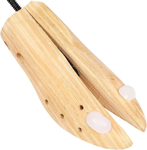 Vista 8 de PoTao 2 unidades de camillas de madera para zapatos, longitud y ancho ajustables, ampliadores de zapatos de madera para hombres y mujeres