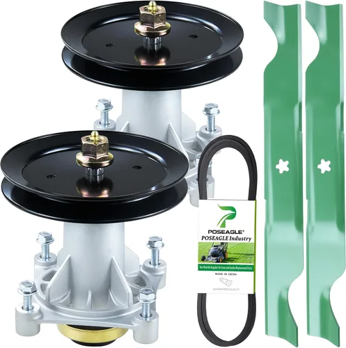Vista 22 de Kit de montaje de husillo 587819701 previamente engrasado que reemplaza a Craftsman 187292 187281 192870 192872 Husqvarna 587125401 532187281
