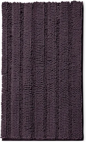 Vista 10 de Clara Clark Tapetes para baño de felpilla, tapetes de baño de felpa ultra suaves, lavables a máquina, con parte trasera antideslizante, 44 x 26 Negro