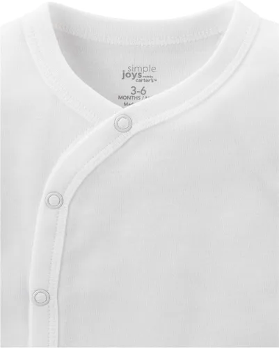 Vista 3 de Simple Joys by Carter's Unisex Babies' Long-Sleeve Bodysuit
