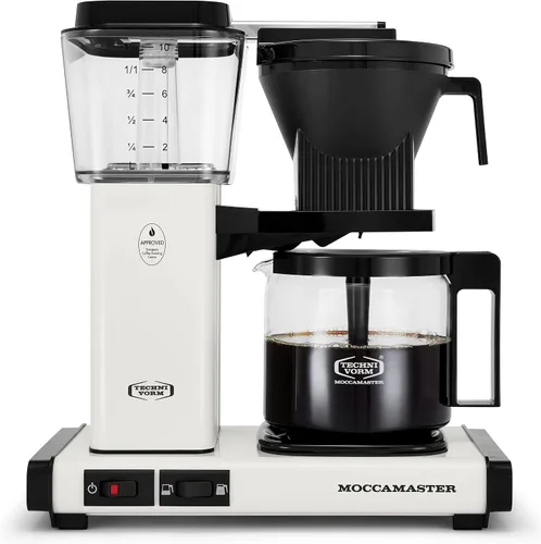 Vista 20 de Technivorm Moccamaster 53937 KBGV - Cafetera de 10 tazas, color negro, 40 onzas, 1.25 l