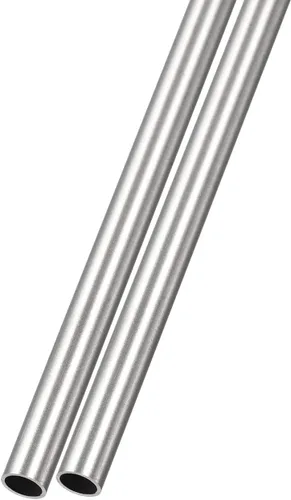 Vista 17 de METALLIXITY Tubo de acero inoxidable 316 (0.039 in de diámetro exterior x 0.006 in de pared T x 9.843 in de largo), 2 piezas, tubo recto