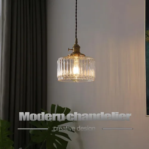 Vista 3 de Luces colgantes para isla de cocina, accesorios de iluminación de vidrio soplado a mano, modernos accesorios de iluminación de casa de campo