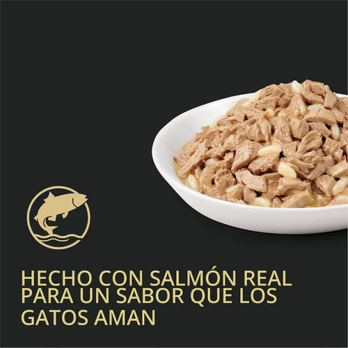 Vista 3 de Plan alimento Purina Pro húmedo para gatos, en lata, 24