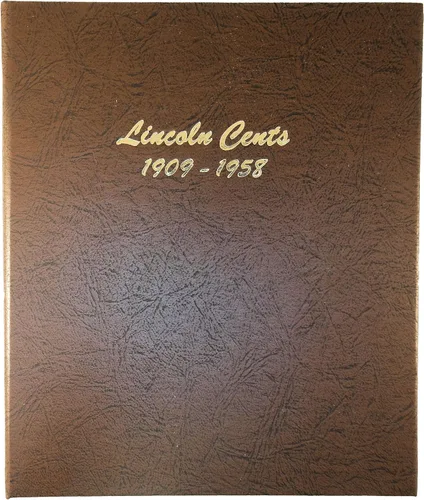 Vista 11 de Álbum de monedas Dansco US Flying Eagle y Centavo Cabeza India con estuche 1857-1909#7101 Céntimos indios