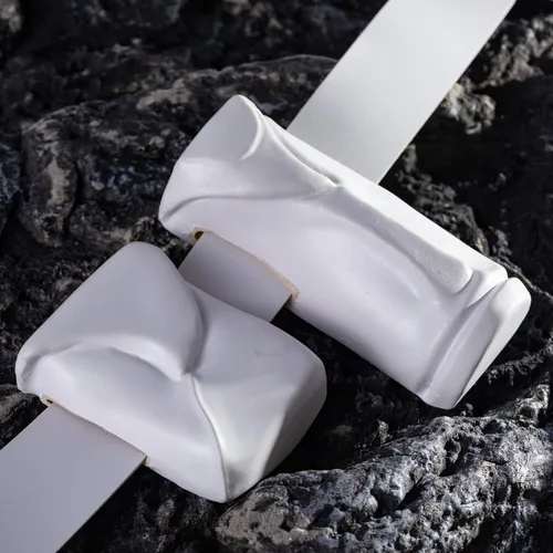 Vista 6 de A&C Hero Cinturón de cosplay, cinturón blanco, disfraz de cosplay para mujer, Blanco