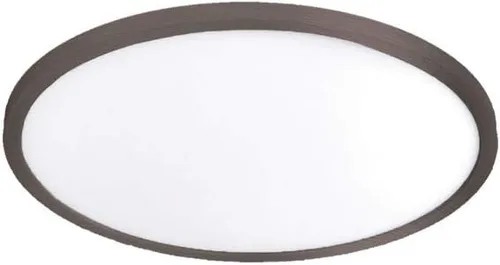 Vista 4 de WAC Lighting, Montaje empotrado Energy Star LED redondo de 5 pulgadas de 3000 K en níquel cepillado