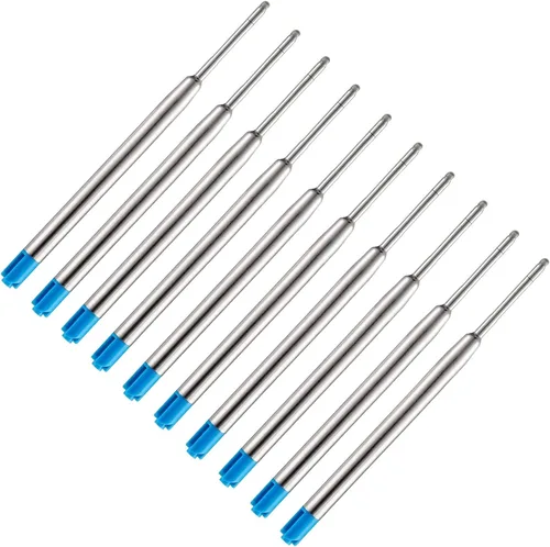 Vista 7 de Recambios para bolígrafos, 3.9 pulgadas de tinta negra, repuesto de tinta de repuesto para bolígrafo Parker Pen táctico (paquete de 10)