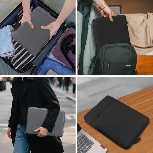 Vista 7 de ZYB Funda impermeable para laptop de 14 pulgadas, funda impermeable para laptop de 14 pulgadas, para notebook/MacBook Air de 15/14 pulgadas, Lenovo