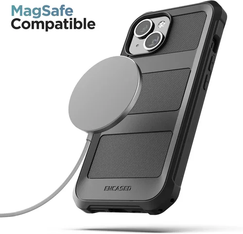 Vista 2 de ENCASED Funda compatible con iPhone 15, protección de grado militar con cobertura de cuerpo completo resistente de 360 grados (iPhone 15)