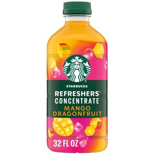 Vista 10 de Starbucks Refreshers Concentrado de sandía de lima, bebida refrescante, bebidas frías 32 fl oz