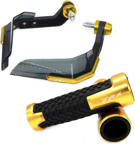 Vista 6 de for Benelli TRK 502 502X Leoncino 500 Motorcycle Handguard Grips Handle Shield Windshield (Color : Black 1)
