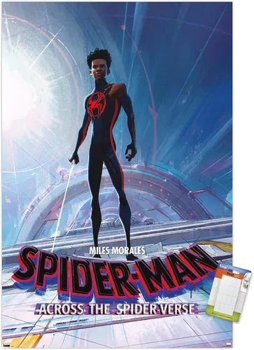 Vista 11 de Trends International Marvel Spider-Man: Across The Spider-Verse - Miles Morales - Póster de pared de una hoja, 22.4 pulgadas de largo x 14.7