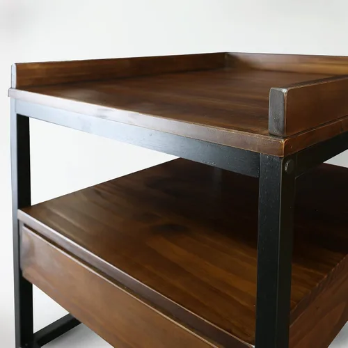 Vista 8 de Casual Home Mesa auxiliar Horizon con cajón