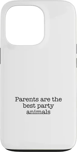 Vista 10 de iPhone 16 Parents are the best party animals Case