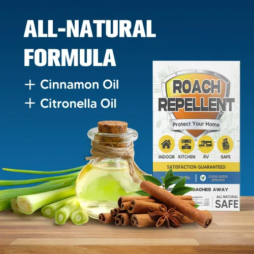 Vista 8 de Repelente de cucarachas para interiores, 16 unidades, mantiene Para el hogar, cocina, electrodomésticos, baño, sótano, garaje, despensa y áreas