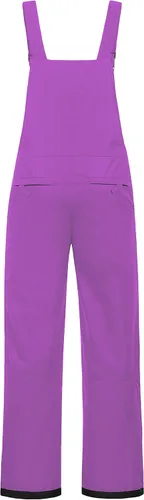 Vista 2 de CREATMO US Baberos de nieve para niñas, pantalones de esquí impermeables con aislamiento para invierno