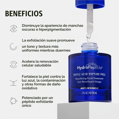 Vista 3 de HydroPeptide Peeling de péptido triple ácido, tratamiento