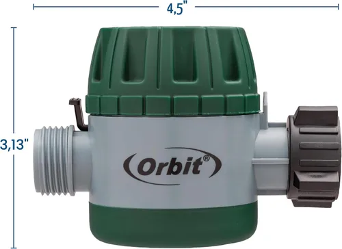 Vista 4 de Orbit 62034 Temporizador de agua mecánico para riego de césped y jardín