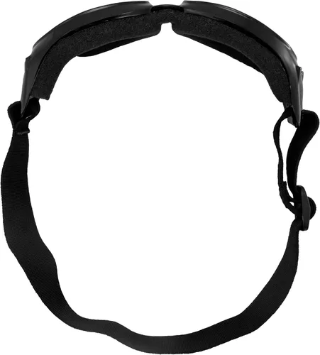 Vista 8 de Global Vision Eliminator G-Tech - Gafas de motocross para motocicleta, marco negro con lente de espejo rojo