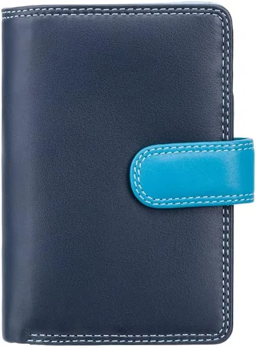 Vista 4 de Visconti Fiji - Monedero para mujer, Azul, Billetera plegable