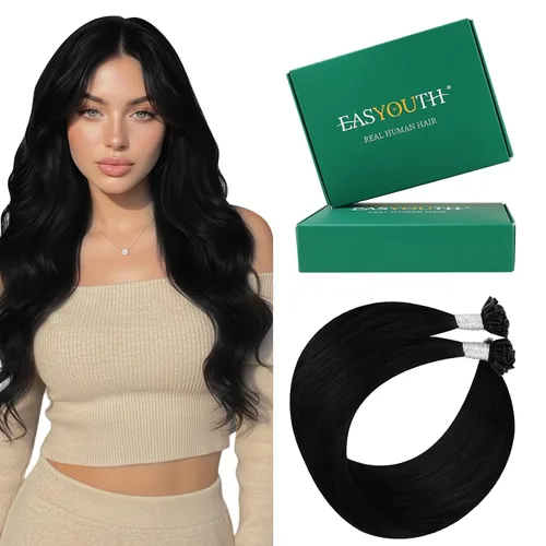 Vista 41 de Easyouth - Extensiones de cabello con alambre rubio, extensiones de cabello humano real, reflejos rubios ceniza, extensión de cabello rubio con hilo