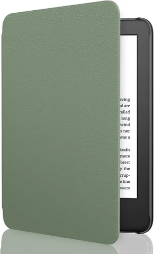 Vista 21 de MoKo Funda compatible con Kindle Basic de 11.ª generación 2024/2022 de 6 2-Flores de albaricoque.