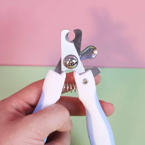 Vista 3 de Cizalla de uñas para mascotas, motor potente de bajo ruido enchufable profesional para mascotas