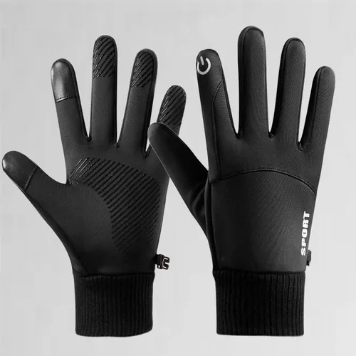 Vista 2 de Guantes de esquí y nieve Guantes de snowboard de invierno para hombres y mujeres para clima frío, dedos táctiles, guantes de esquí de nieve