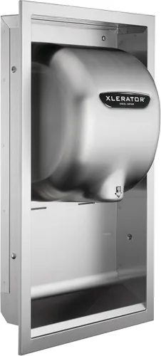 Vista 3 de XLERATOR Secador de manos compatible con la ADA Kit #40502 (secadora no incluida)