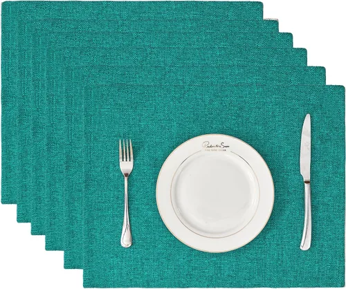 Vista 52 de BALCÓN & FALCON Mantel rectangular impermeable aguacate 70 x 55 pulgadas