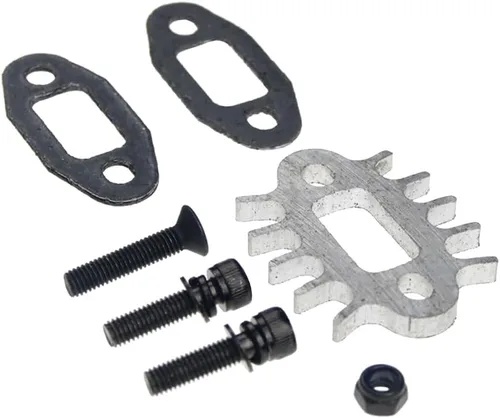 Vista 7 de FLMLF Juego de juntas de tubo de escape/sintonizado para Zenoah CY 23cc ~ 36cc Motor para 1/5 Hpi Rofun Rovan Km Baja Losi 5ive T Goped Redcat Rcmk